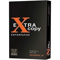 Extra Copy Kopierpapier DIN A4 80gr 2500 Blatt Karton
