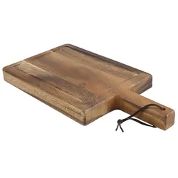 T&G WOODWARE Brett mit Akaziengriff 35x18 cm Braun Rechteckig Holz