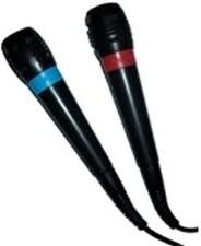 Sony Twee SingStar Microfoons Draad-Standaard (PlayStation 2) Gebruikt