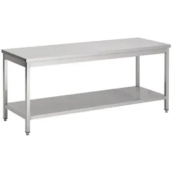 COMBISTEEL Arbeitsplatte Regal H600mm 2000x600x600mm