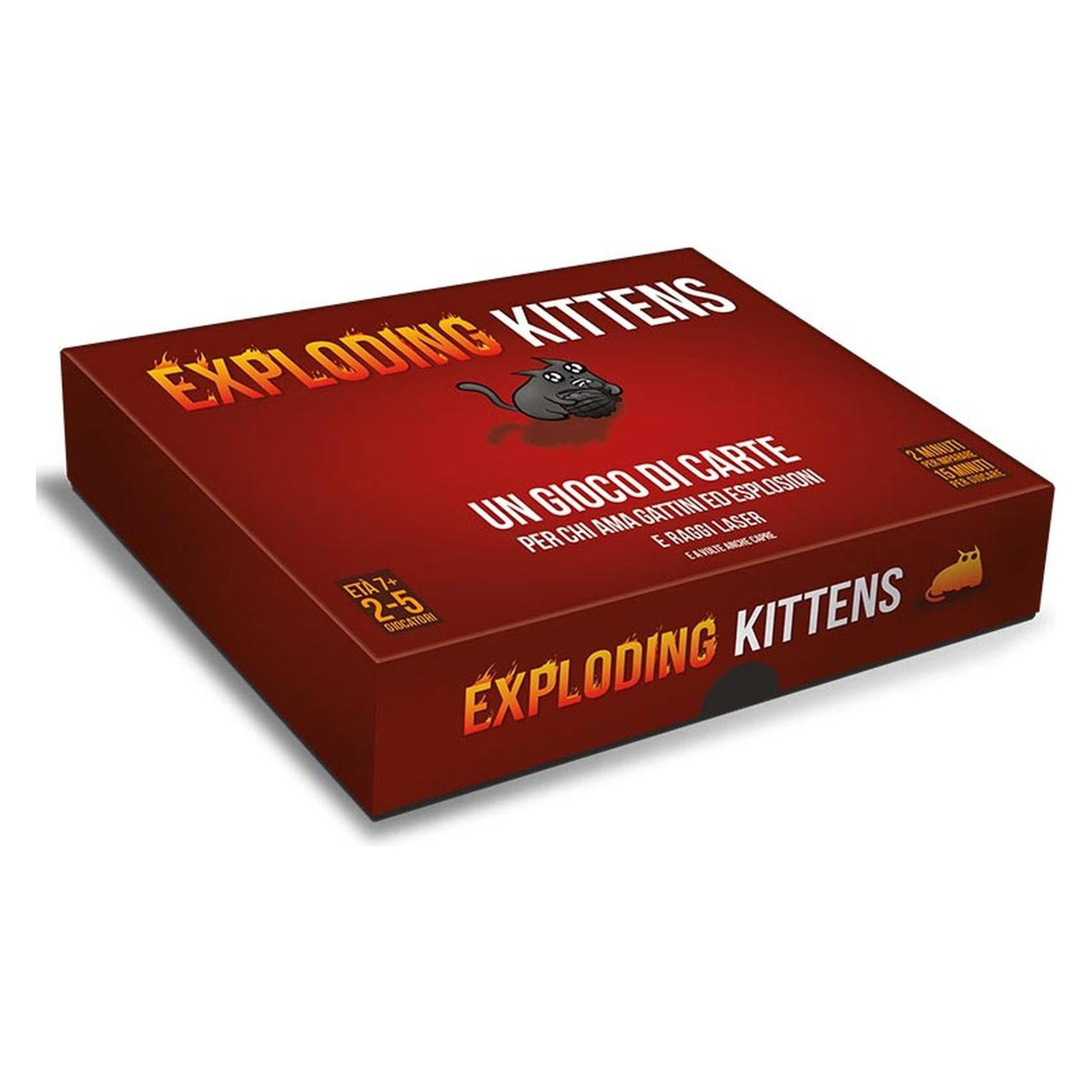Asmodée Exploding Kittens (Italienisch, 2 - 5 Spieler) (22736)
