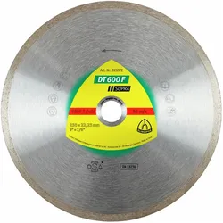 Klingspor, Sägeblatt, DT 600 F Supra - Diamanttrennscheibe 230 x 22,23 mm