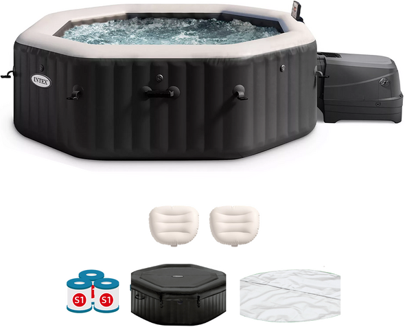 Intex Oktagon Spa Jet & Bubble Deluxe 28462EX - Ø218x71 cm - Whirlpool Spa
