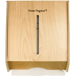 Holzspender für Papierfalthandücher, Green-Hygiene