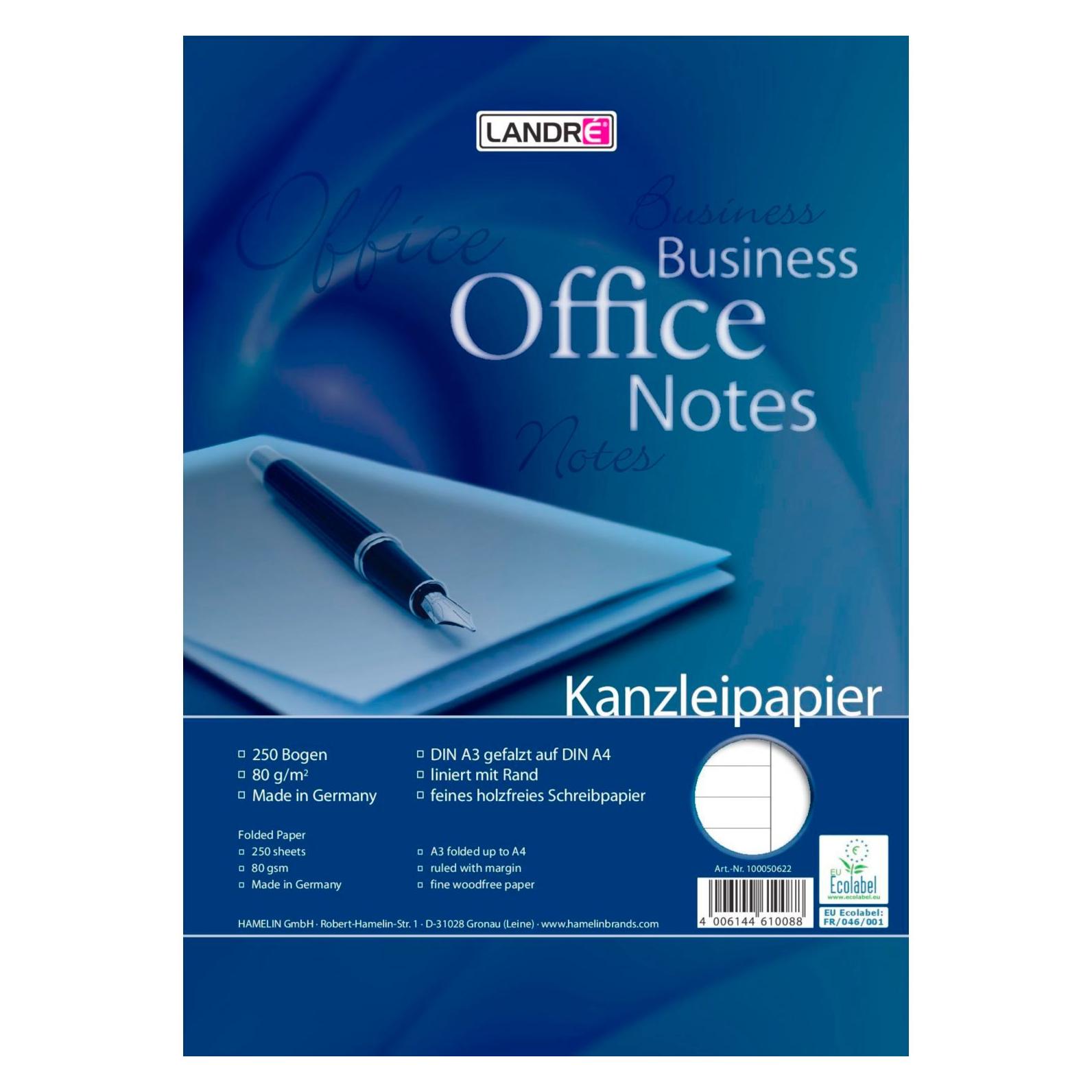 Landré Office A3/A4 Kanzleipapier (A3, 80 g/m²) (100050622)