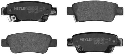 MEYLE 025 246 3516/W Brake pad set