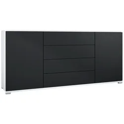 SIDEBOARD Santo Schwarz matt