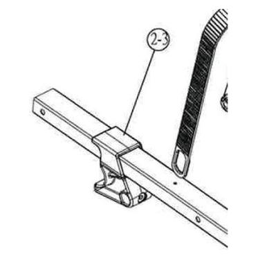 BuzzRack Låse krog (130-00697-01C)