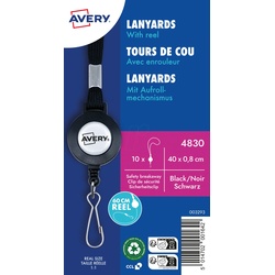 AVZ 4830 - Lanyard, mit Federhaken, 10 Stück