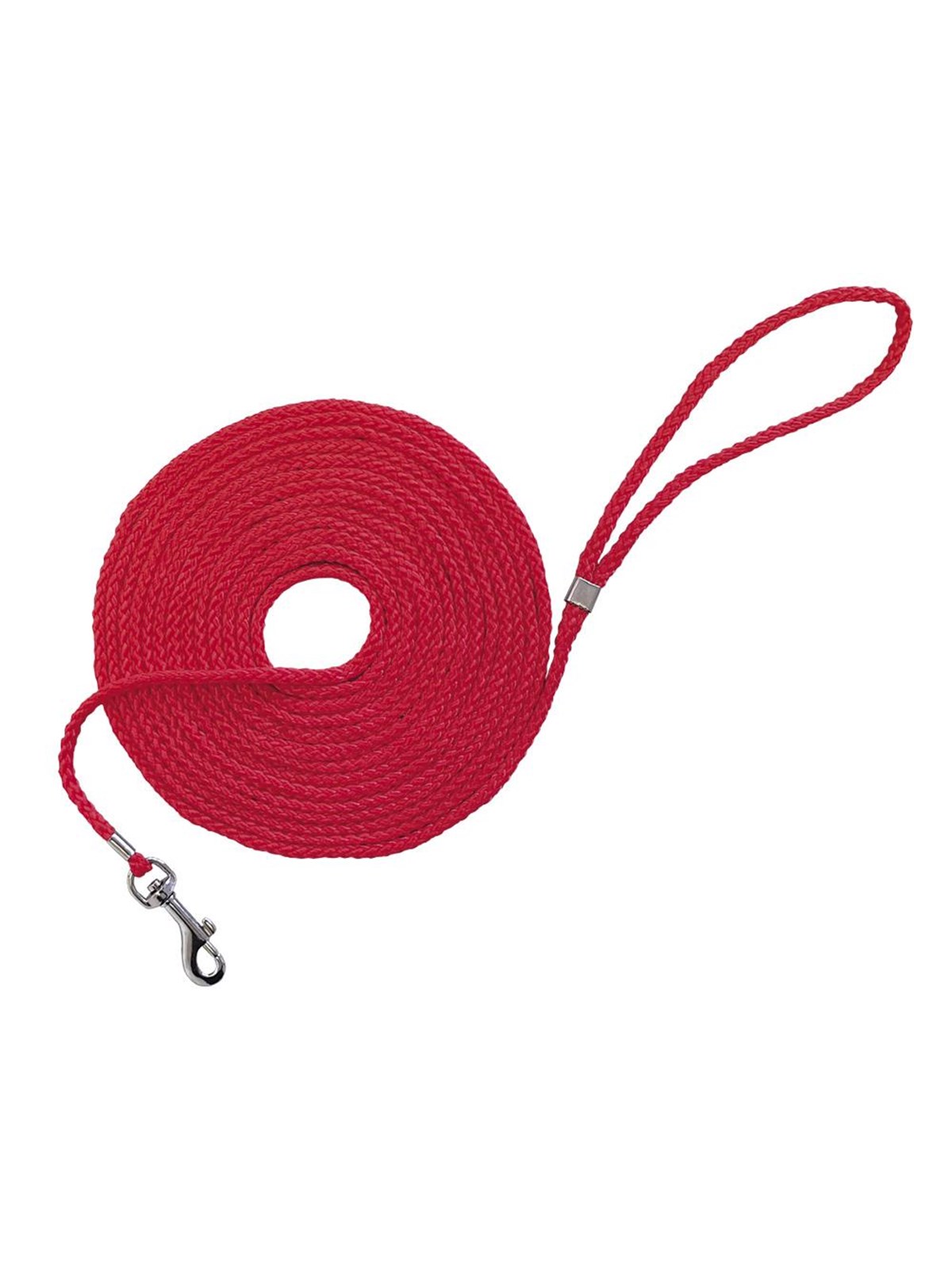 Nobby Runde Schleppleine, Rot, 15 m