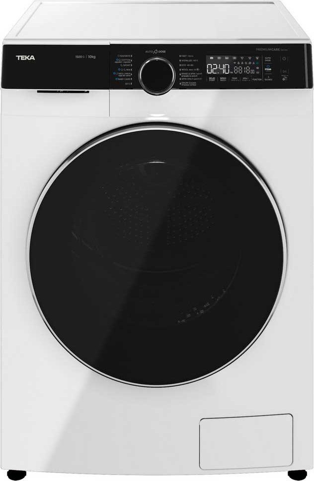 Teka WMK 81050 WH, Frontlader, 10 kg, B, 80 dB, 1500 RPM, A