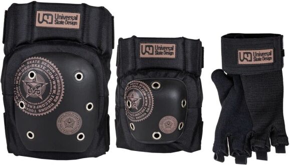 Protektoren Set USD Core Tri (M - Schwarz)