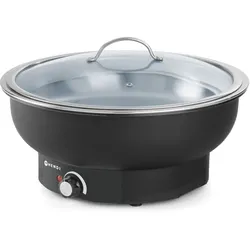 HENDI Chafing Dish Tesino, elektrisch Kitchen Line, 6,8L, 230V/500W, ⌀405x(H)240mm
