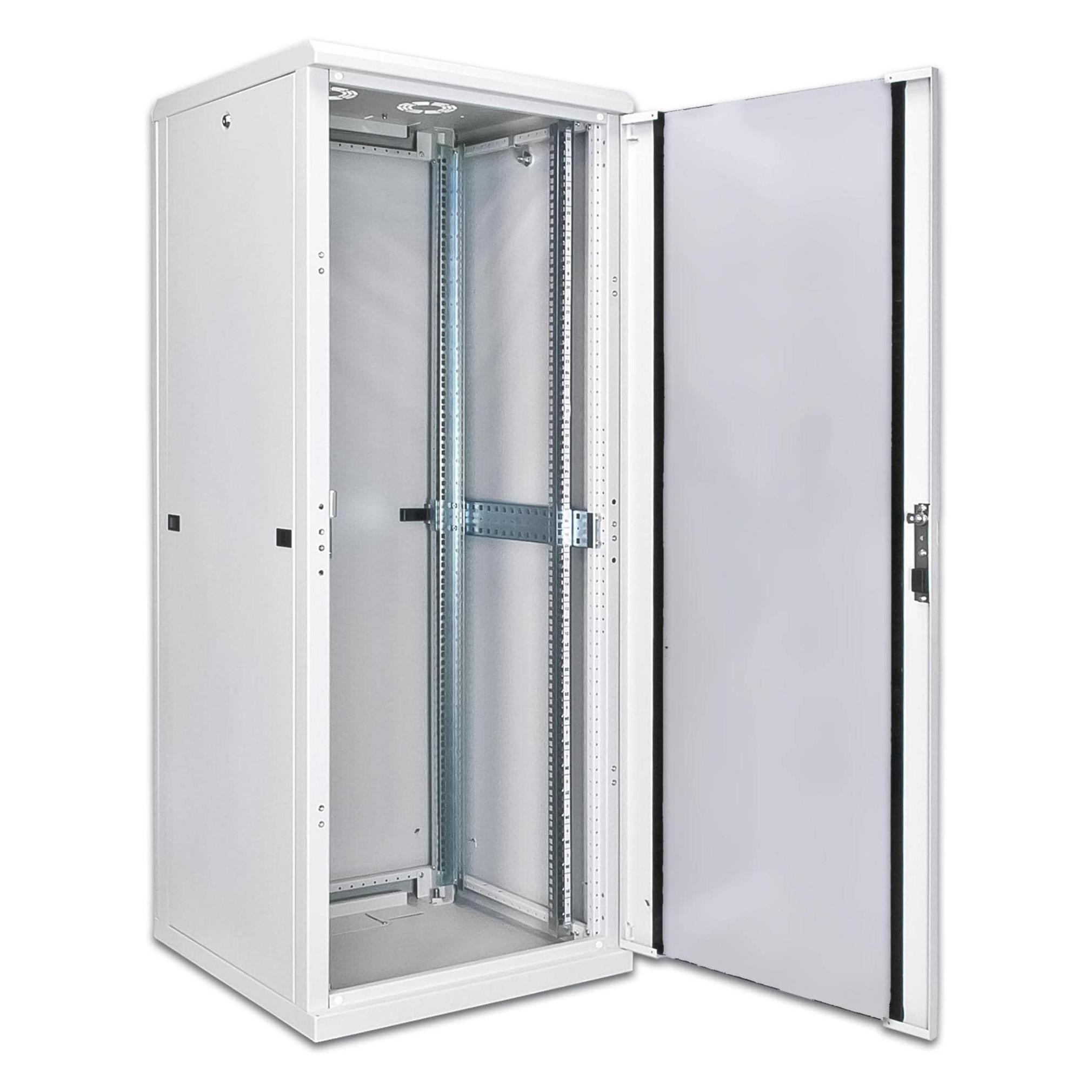 Wirewin 19" Netzwerkschrank, grau (22 HE, 19 Zoll Rack) (CAB 600X600X22U)