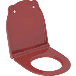 Geberit Bambini WC-Sitz für Kinder mit Abs-Auto., karminrot