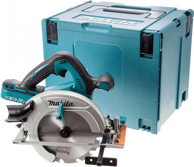 Makita DHS 710 ZJ Profi-Akku-Handkreissäge, 66 mm Schnitttiefe, ohne Lithium-Ionen-Akku