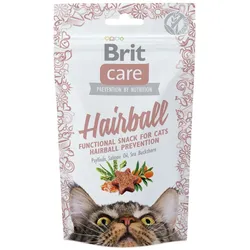 Brit Care Cat Snack - Katzen-Snack 50g Hairball