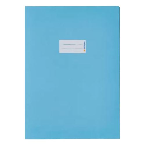 HERMA Heftumschlag glatt hellblau Papier DIN A4