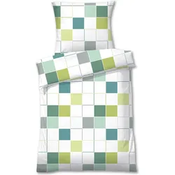 Traumschlaf, Bettwäsche, Karo (Bettwäsche Set, 155x220 cm + 80x80 cm)