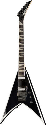 Jackson JS32 King V AH BK Black with White Bevels