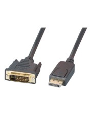 EFB Elektronik DisplayPort/DVI 24+1 Kabel A-A St-St 1m schwarz Digital/Display/Video m (K5564SW.1V2)