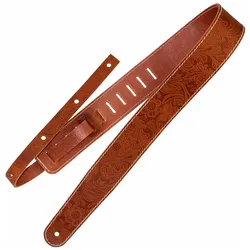 Richter Raw II Contour Gitarrengurt Western Rose Tan - Gitarrengurt