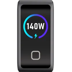 Bigben USB-A + 3 USB-C 140W Ladegerät-Set mit TFT-PD-Display, USB Ladegerät