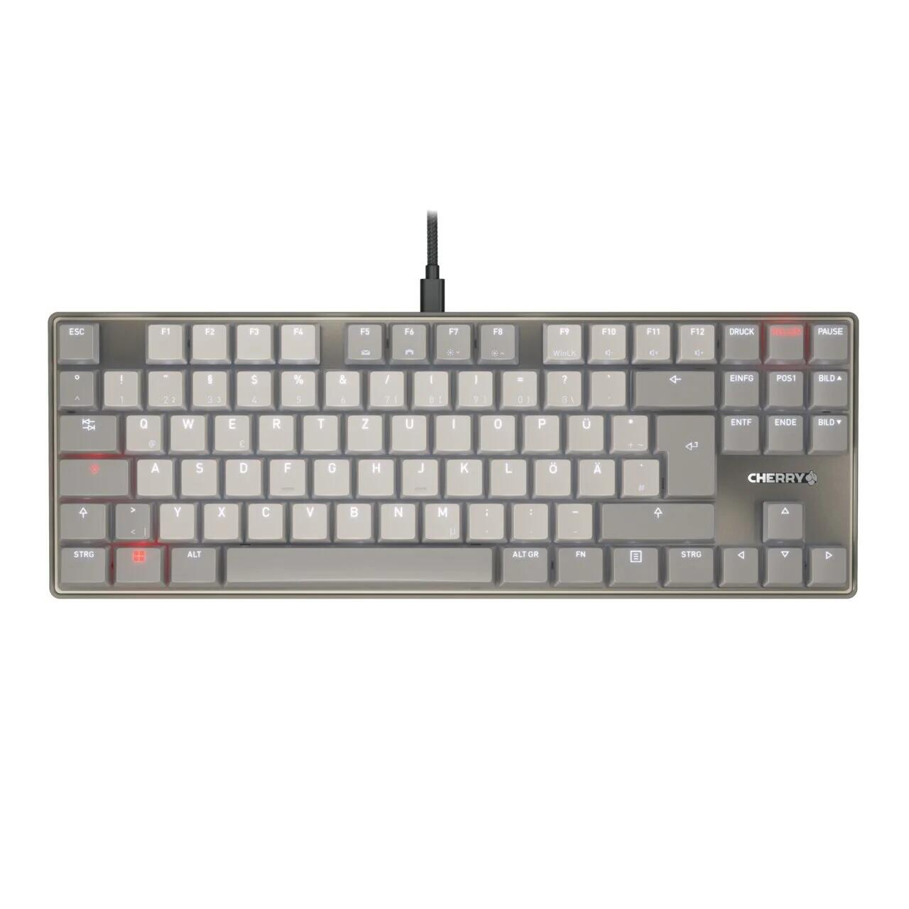Cherry Keyboard KC 500 MX LP (TKL) - grau G8A-25550HOADE-29