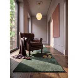 Läufer Antirutsch Waldgrün 80x300 cm - ALDAN   Kadima Design