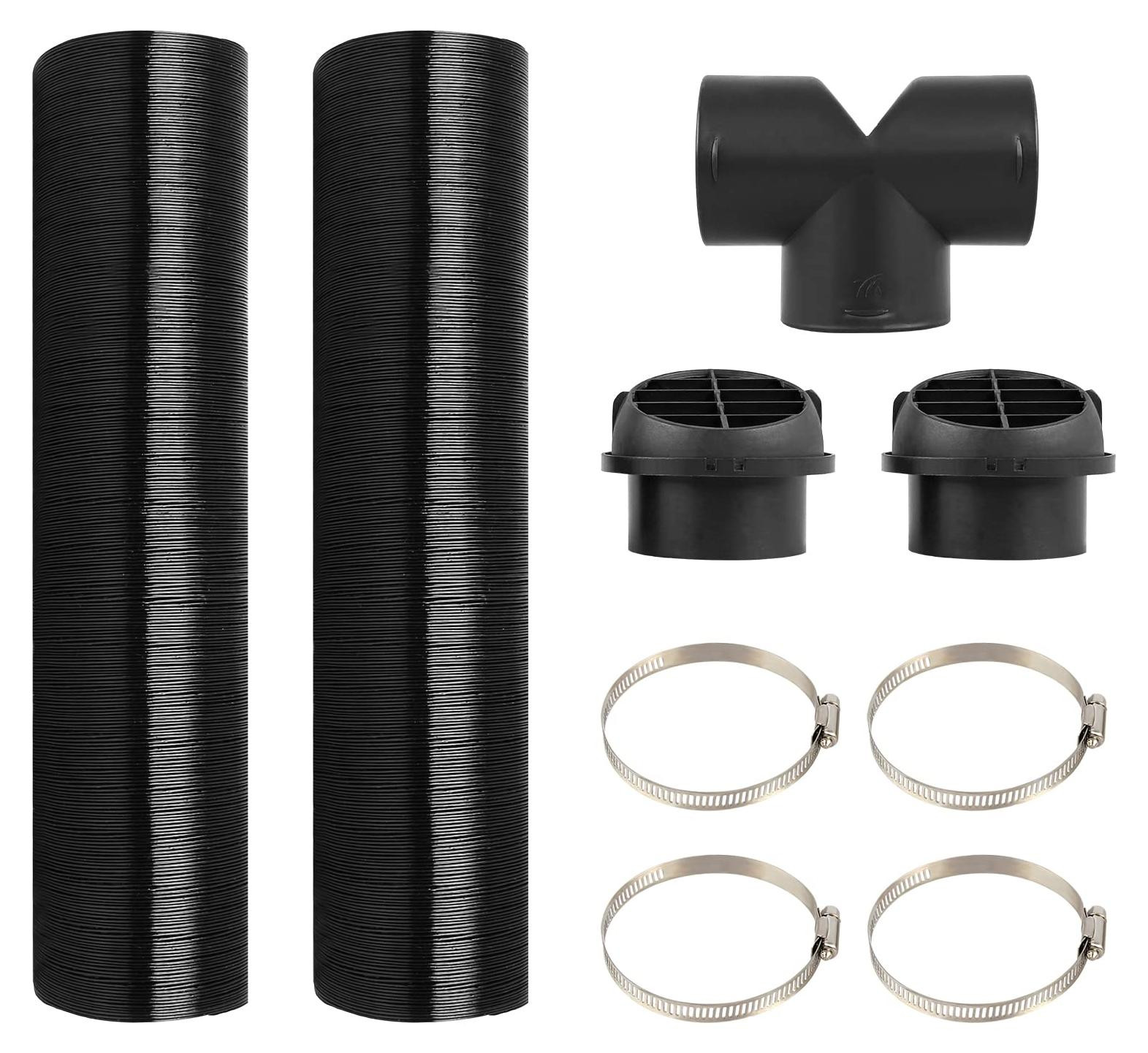 Diesel Staande Verwarming Accessoires 75mm T-pijpset
