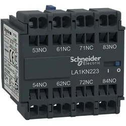 Schneider Electric LA1KN403 Hilfsschalterblock, 4S, Federzugklemmen