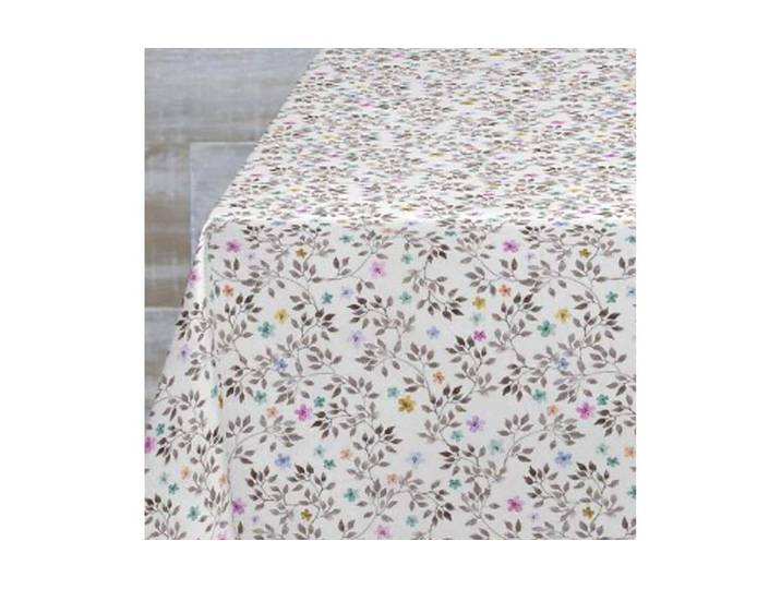 Tischdecke HUBATKA TEXTIL Megaline, Farbige Blüten , bunt (mehrfarbig), B:140cm L:140cm, Polyester, Tischdecken, Tischdecke
