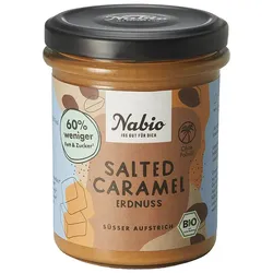 Nabio Bio-Aufstrich Salted Caramel Erdnuss
