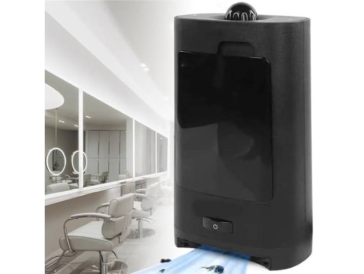 Salonstaubsauger mit kaputtem Haar, Staubsauger for kaputte Haare im Salon, 1400 W Friseurstaubsauger, 2,7 l berührungsloser stationärer Staubsauger mit Filter, Barbershop-Mülleimer for den Salon