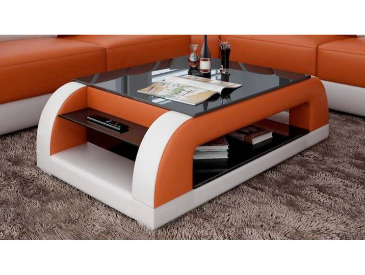 JVmoebel Couchtisch Designer Glastisch in modernem Stil mit eleganter Oberfläche, Made in Europa