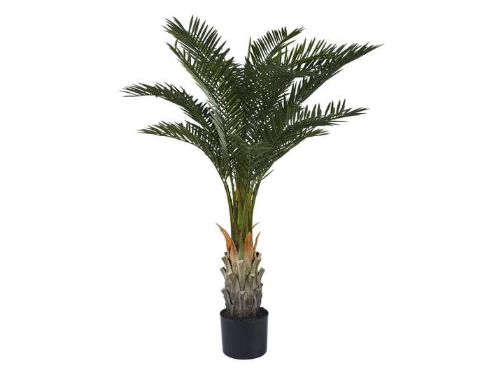 Künstliche Palme, grün und braun