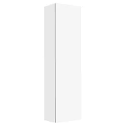 KEUCO Hochschrank „X-Line“ Trüffel (Glas), Trüffel (Lack, seidenmatt), Anschlag links, ohne Beleuchtung 480 × 1750 × 300 mm