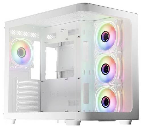 LC Power LC-8001W-ON Micro-Tower Gaming-Gehäuse Schwarz