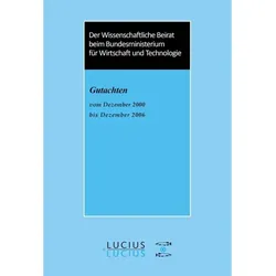 Gutachten des Wissenschaftlichen Beirats beim Bundesministerium für Wirtschaft und Technologie, Fachbücher