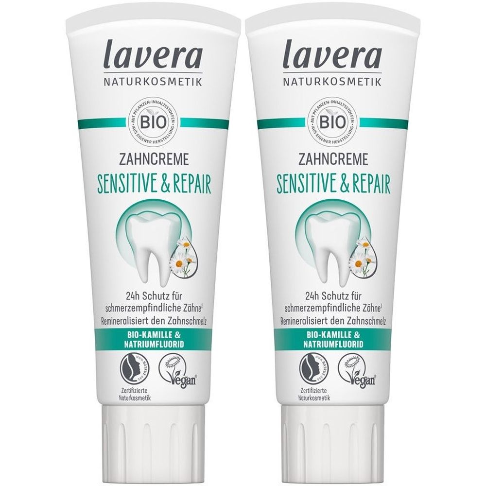 Lavera Zahncreme SEN White x2 2x75 ml