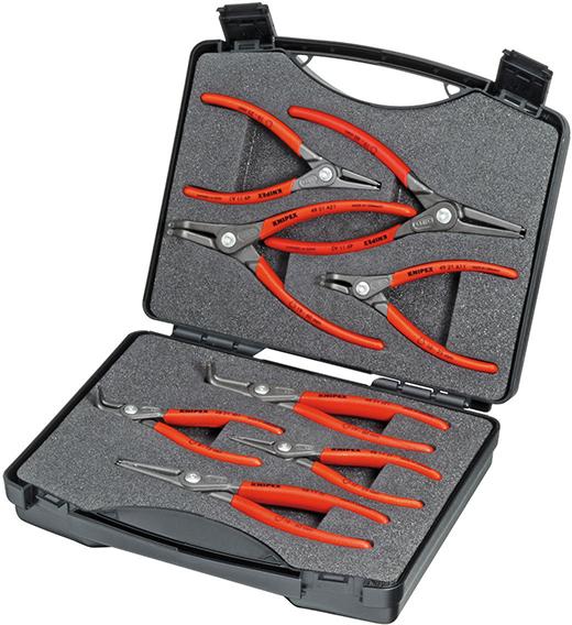 KNIPEX Sicherungsringzangen-Satz Präzision 8-teilig