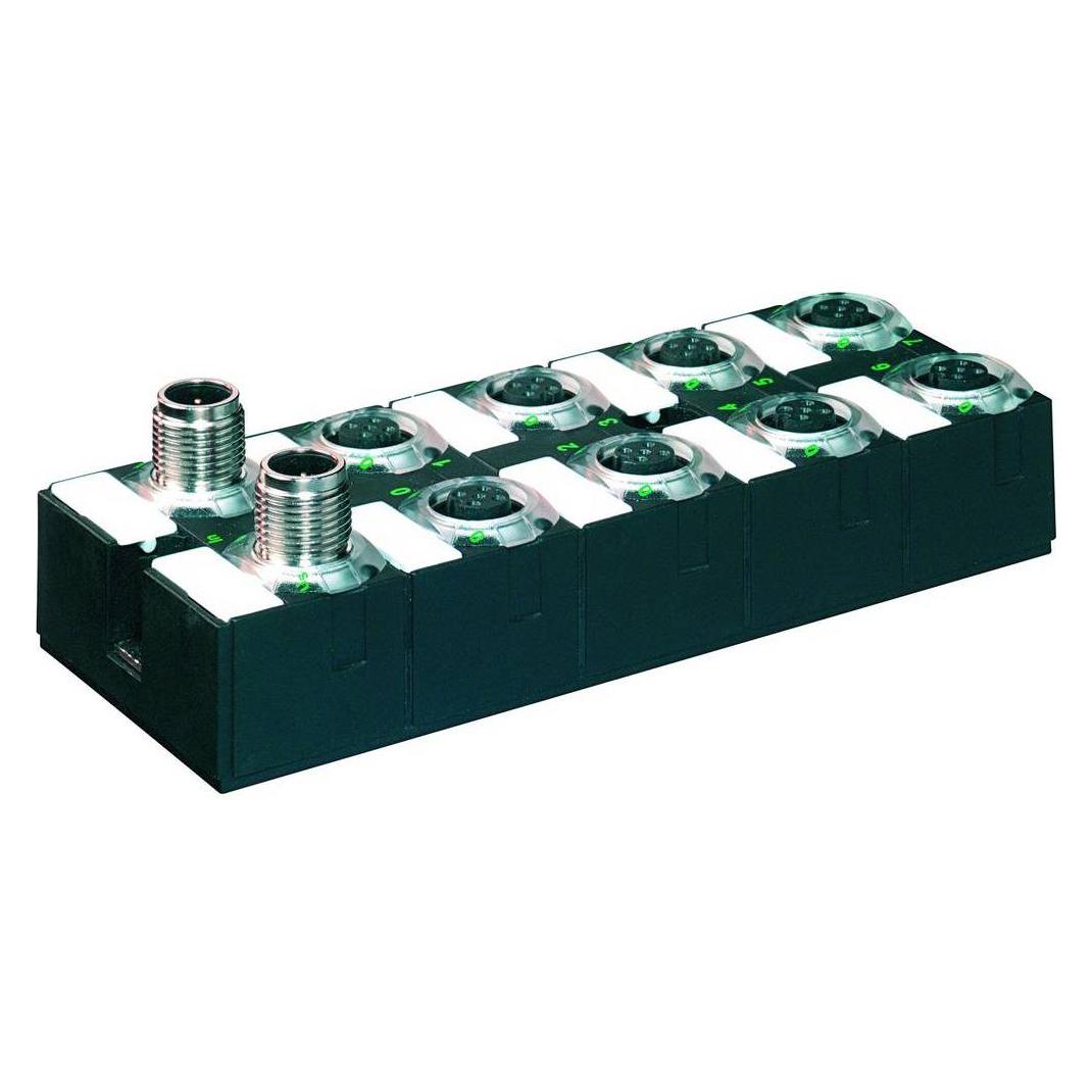 Murr Elektronik Cube67 E/A Kompaktmodul 16 multifunktionale Kanäle Cube67 DIO16 C 8xM12 1.6A (56640)