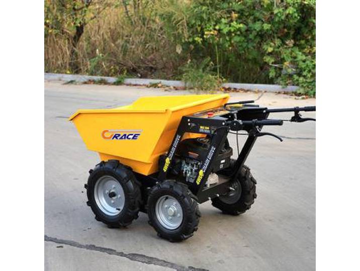 Mini-dumper agricole autopropulsé à roues hydrauliques de 1 à 2 tonnes pour le transport de matériaux