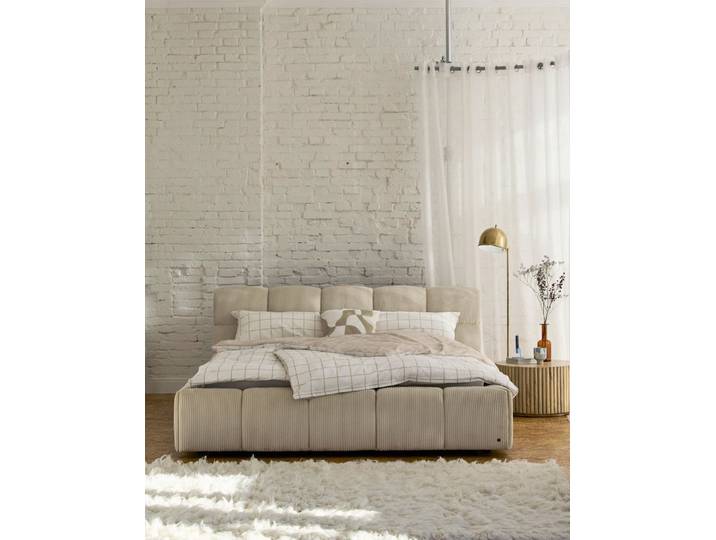 TOM TAILOR HOME Polsterbett SOFT CUBE mit markanter Kachelsteppung und optionalem Stauraum, weiche Umrandung, hochwertig verarbeitet