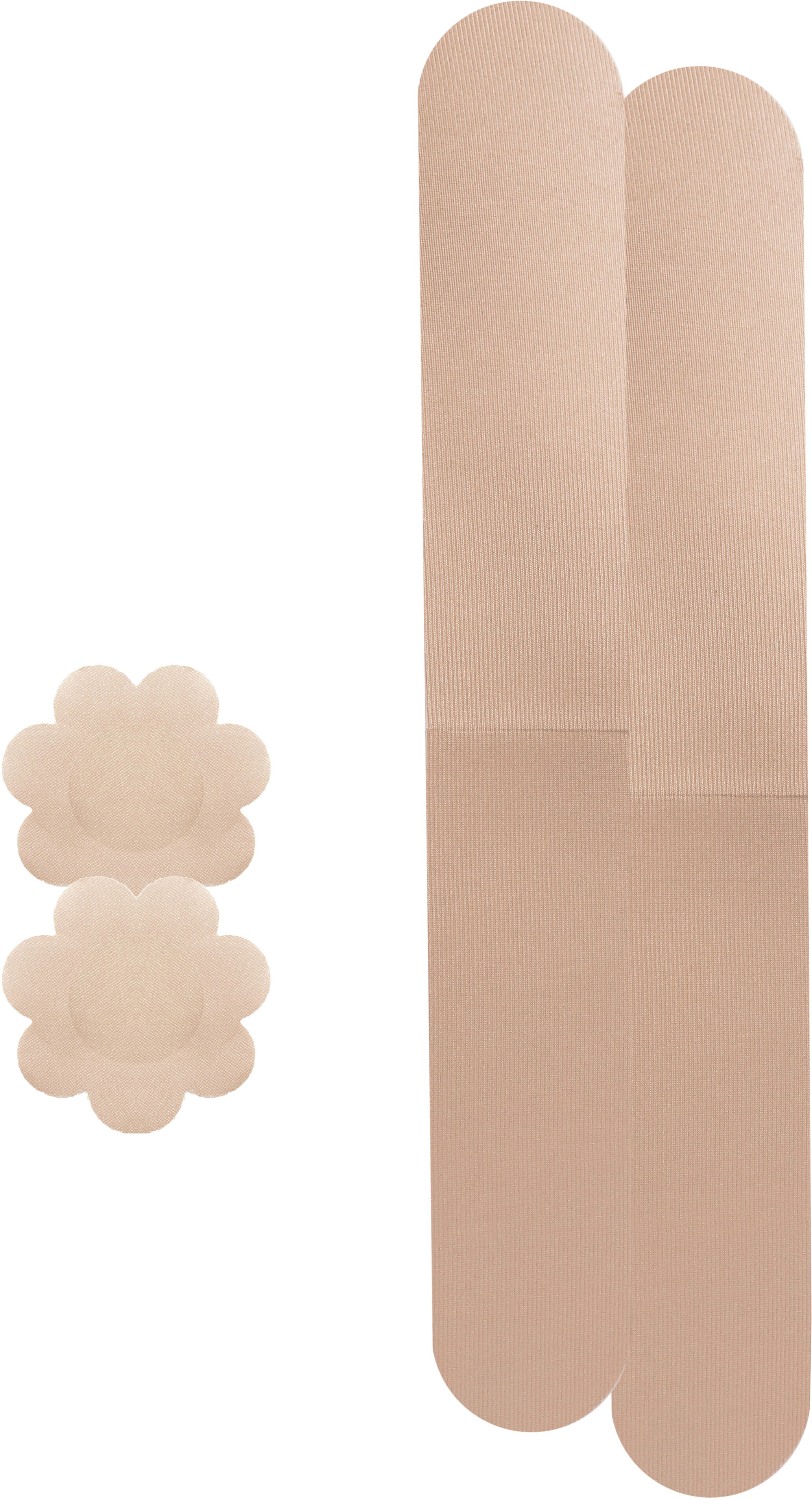 Klebe-BH MAGIC BODYFASHION "Clebrities Breast Tape", Damen, Gr. N-Gr, beige (latte), Obermaterial: 92% Polyester, 8% Elasthan, BHs Klebe-BH latte N-Gr