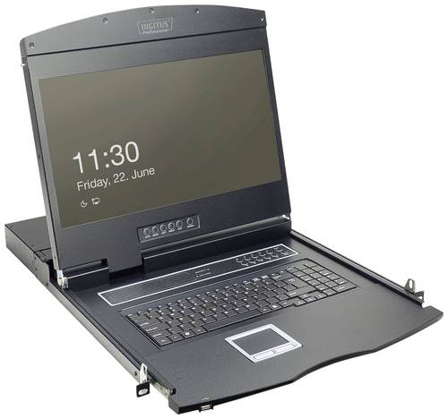 Digitus DS-72211 KVM-Konsole VGA 1366 x 768 Pixel