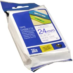 Brother P-Touch Band TZe-253  blau auf weiß  24mm / 8m  laminiert