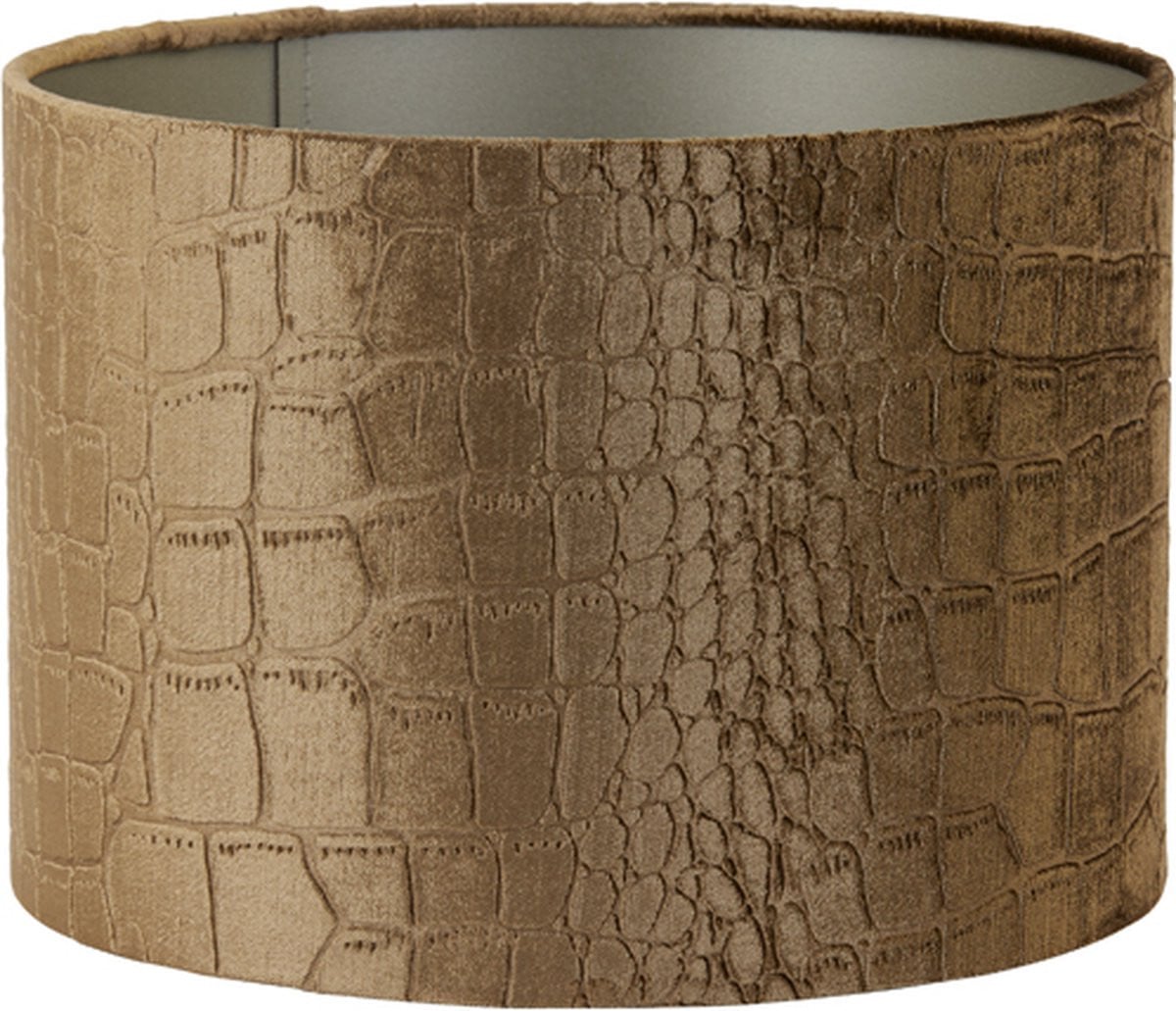 Light & Living Lampenkap PRAYA Bruin Ø20x15cm