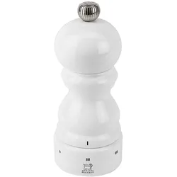 Peugeot PARIS U'SELECT Zirlion Salzmühle weiss lackiert 12 cm, Pfeffermühle + Salzmühle, Weiss