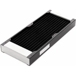 Watercool Heatkiller RAD 240-S Radiator (120 mm), Wasserkühlung Radiator, Schwarz, Silber